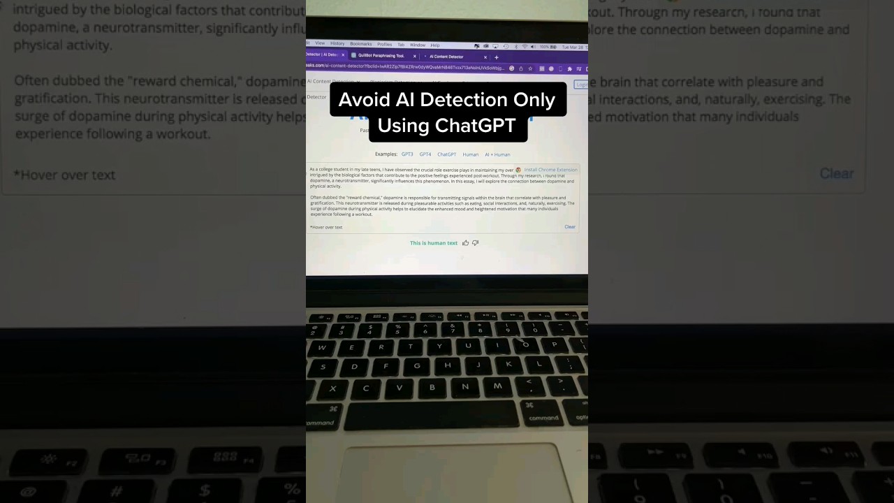 how to bypass ai detection chatgpt (AI plagiarism)#shorts