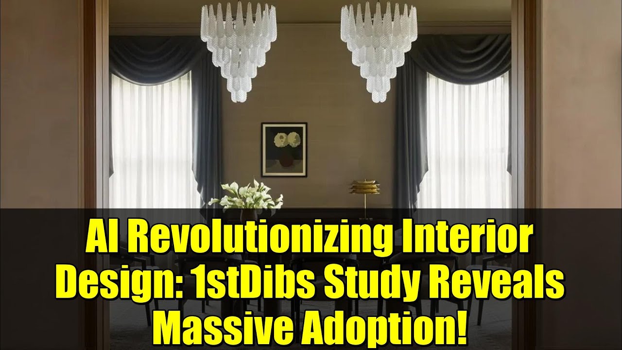AI Revolutionizing Interior Design: 1stDibs Study Reveals Massive Adoption!