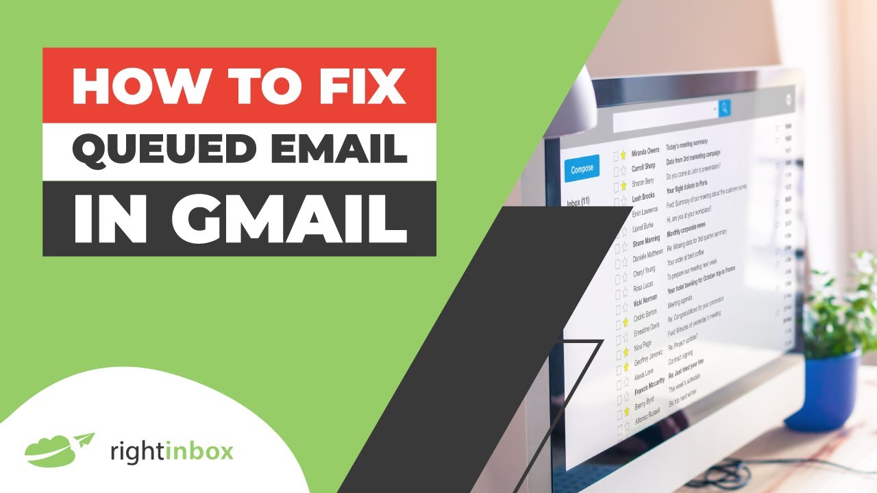 How to Fix Queued Email in Gmail