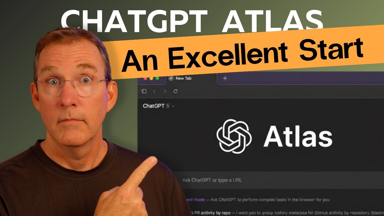 ChatGPT Is Now a Browser?! Full Tour of OpenAI Atlas