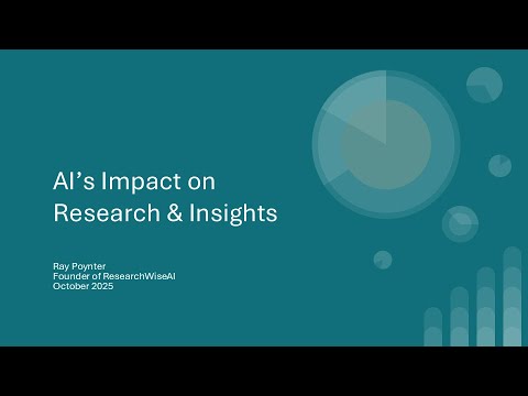AI's Impact on Rsearch & Insights in 2026