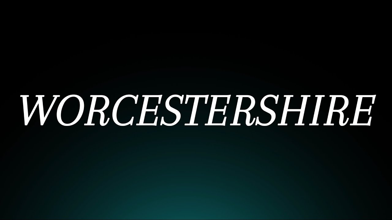 Learn How to Pronounce 'Worcestershire'! Correctly (Sauce Pronunciation)