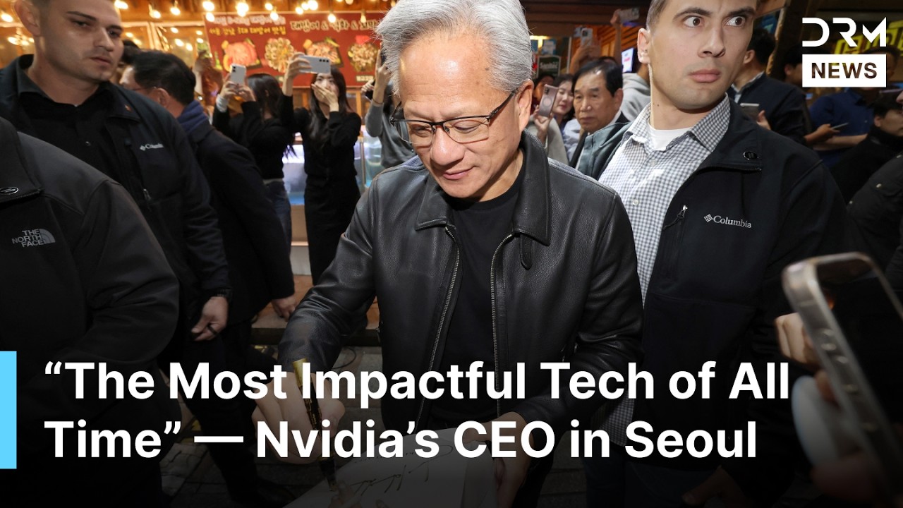 Nvidia's Jensen Huang Hints at Massive AI Deal in Korea — “The Future Is Very Bright” | AI1G