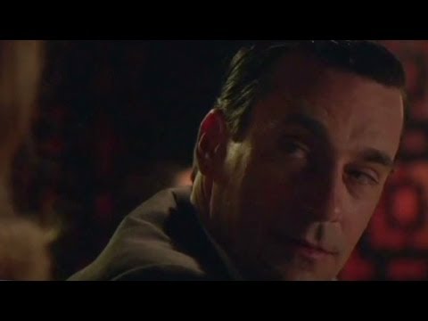 On the set of  'Mad Men'