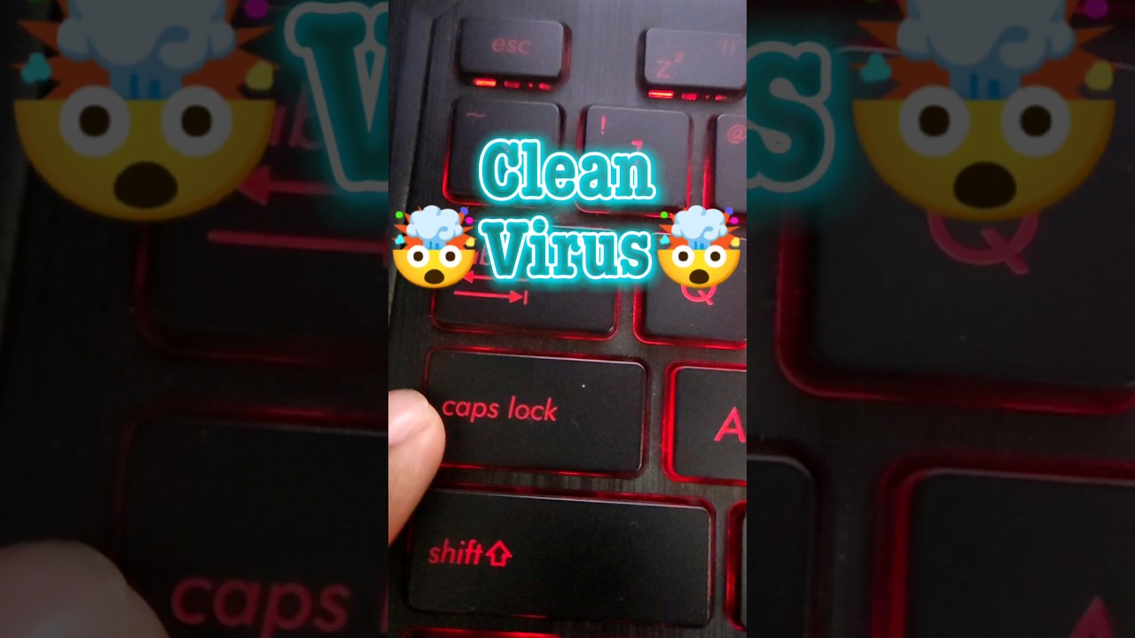 This will Clean Virus from your PC 😱😱 #shorts #windows