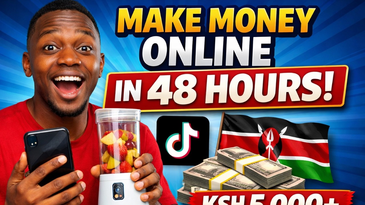 “How Kenyans Are Making KSh 5,000 Online in 48 Hours (No Capital Needed)”