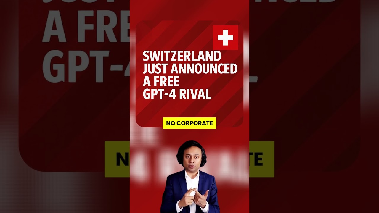 Switzerland’s Free GPT-4 AI Could Destroy OpenAI & Google
