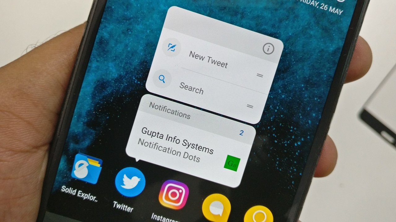 Get Android O Pixel Launcher Notification Dots on Any Android (Nova Launcher Prime)