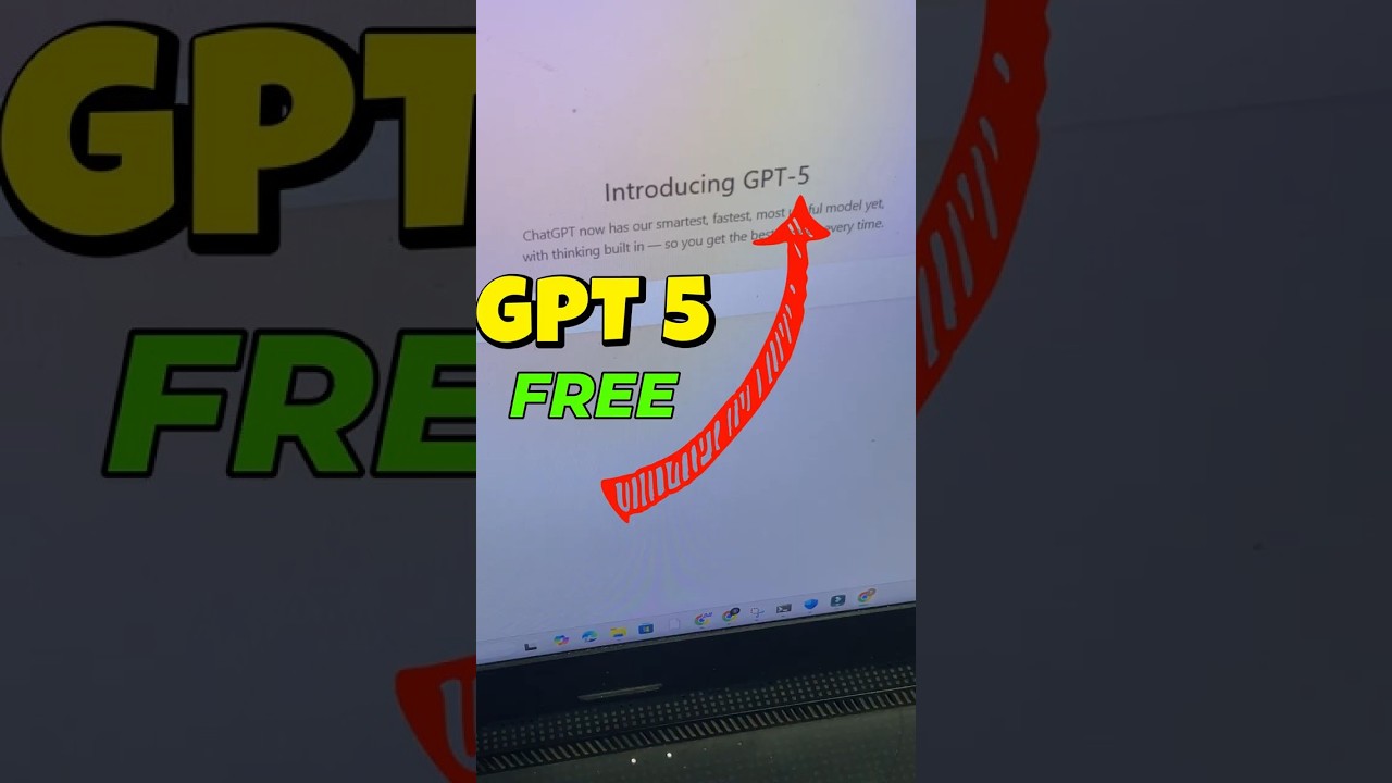 GPT 5 FREE link here | chat gpt 5 #GPT5 #ArtificialIntelligence #AI #openai