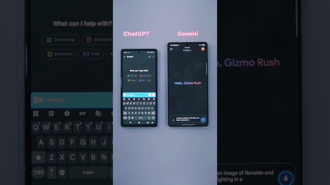 ChatGPT Vs Gemini AI