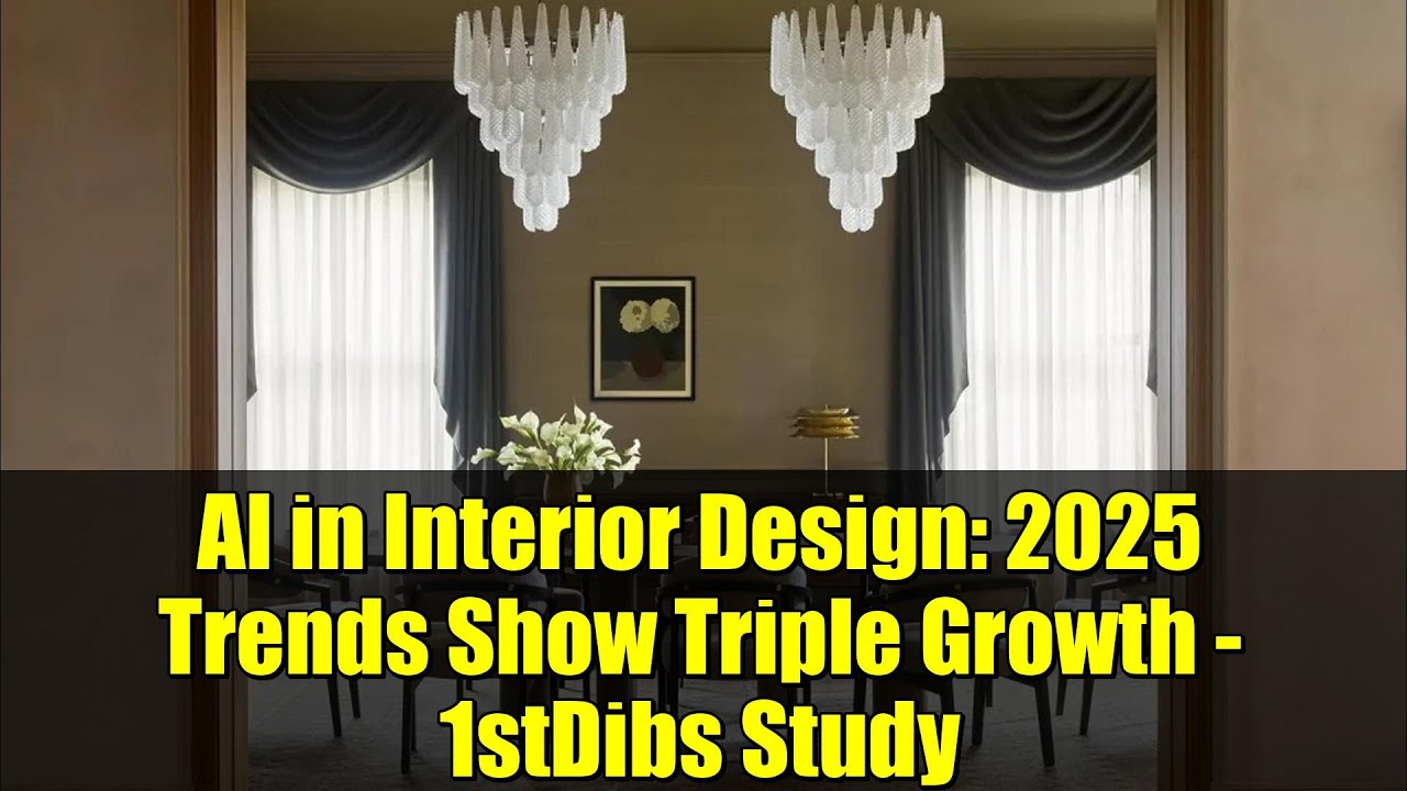 AI in Interior Design: 2025 Trends Show Triple Growth - 1stDibs Study