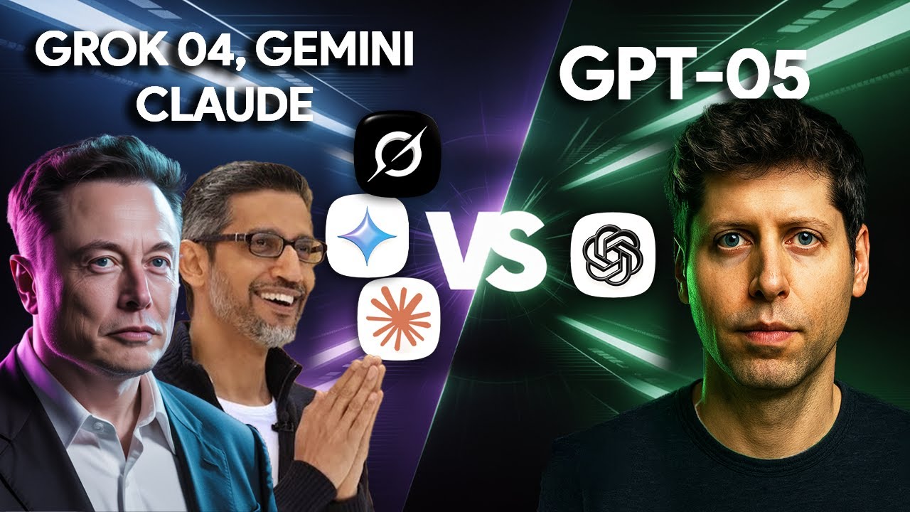 ChatGPT 5 vs Grok 4 vs Claude vs Gemini — 2025’s AI War Who Actually Wins?