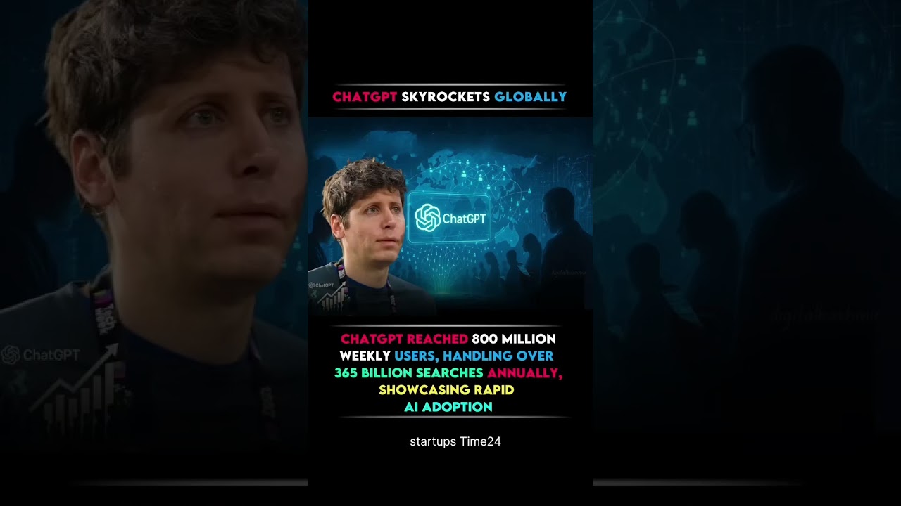 :🚀 ChatGPT Hits 800 MILLION Users! The AI Takeover is HERE! 🤯🤖  #shorts