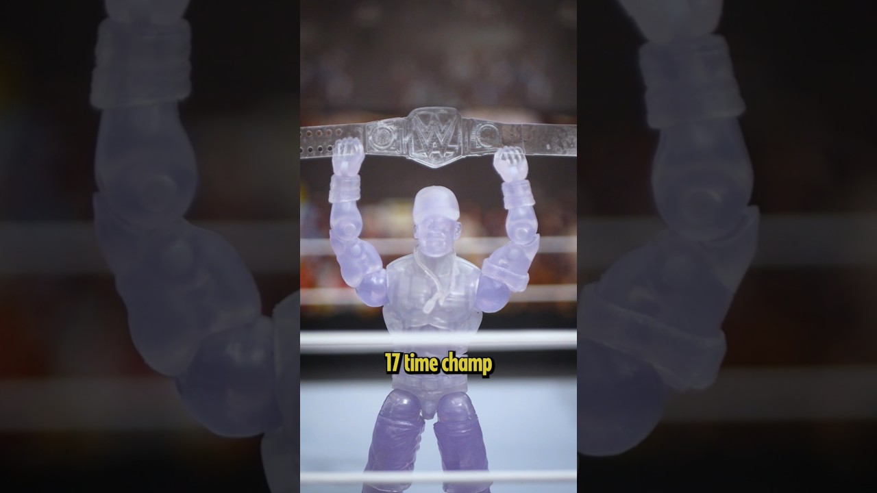 Invisible Accessories for John Cena's Invisible WWE Elite Action Figure