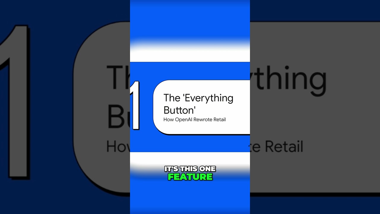 AI Shopping Apocalypse: OpenAI's 'Everything Button' is Here