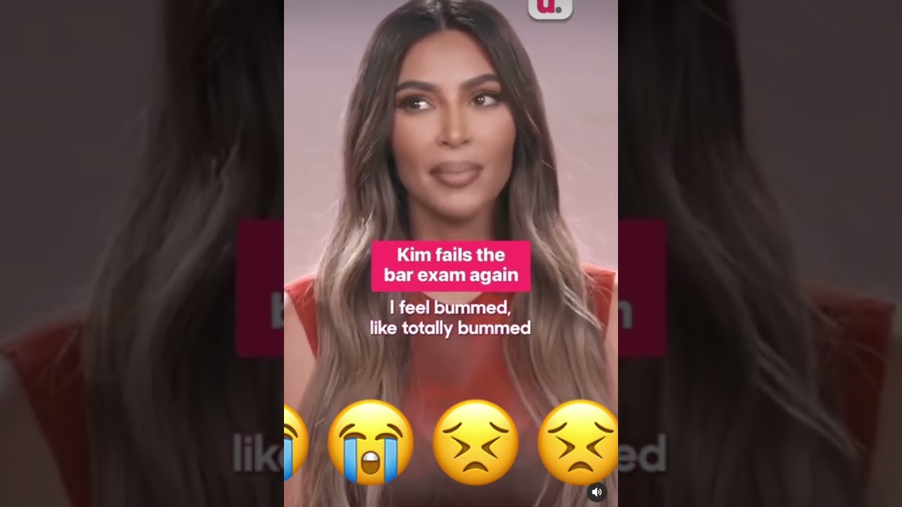 Kim fails the Bar exam bcz she can’t focus on studies