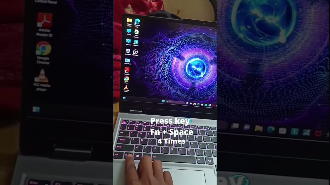 How off and On keyboard light in laptop 2024 | Lenovo loq |