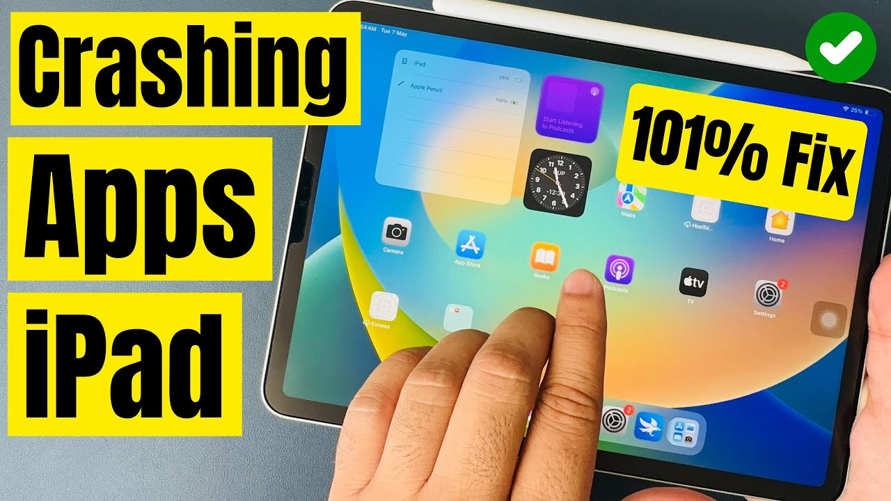Apps Keeps Crashing on iPad [FIXED] in iPadOS 26/18 (2026) - iPad Pro, Air, iPad Mini