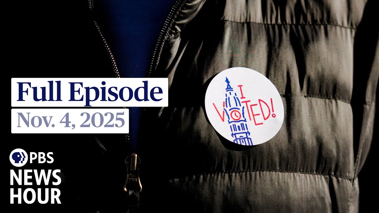 PBS News Hour full episode, Nov. 4, 2025