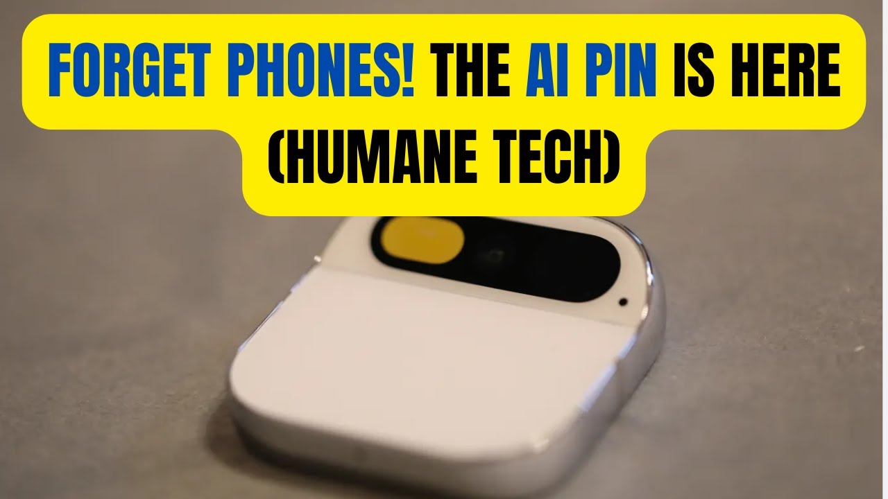The Ai Pin: A Tech Revolution? (Humane's New Device)