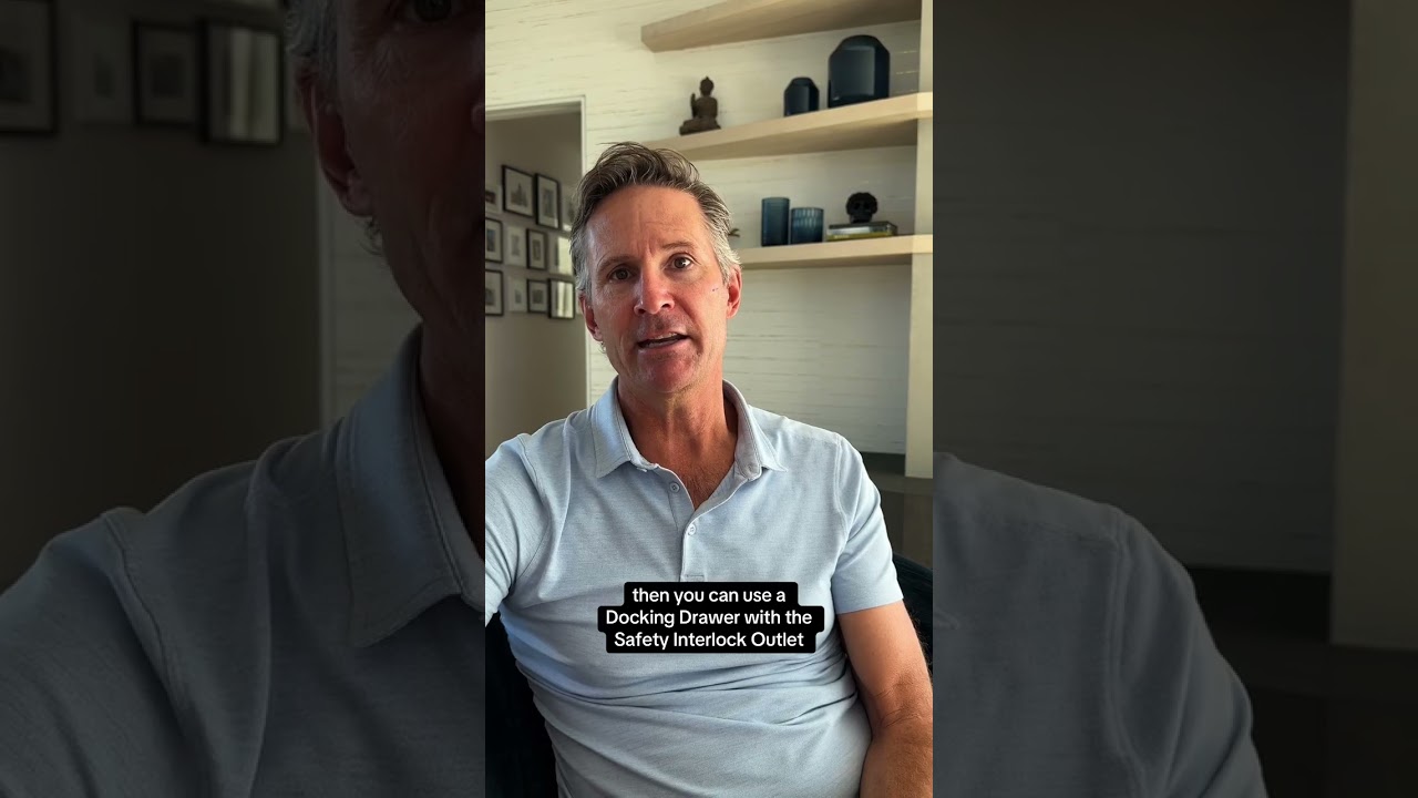 What to include in your Docking Drawer system to ease your concerns about appliances malfunctioning!