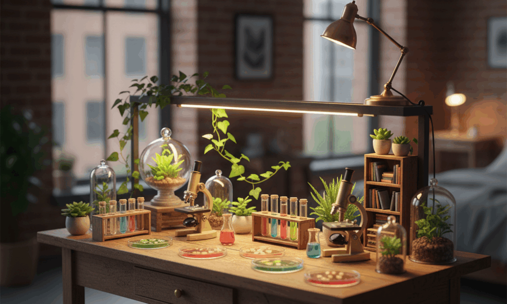 explore groundbreaking scientific research conducted in a compact, miniature lab. discover how innovation thrives in small spaces and witness the incredible potential of tiny laboratories.