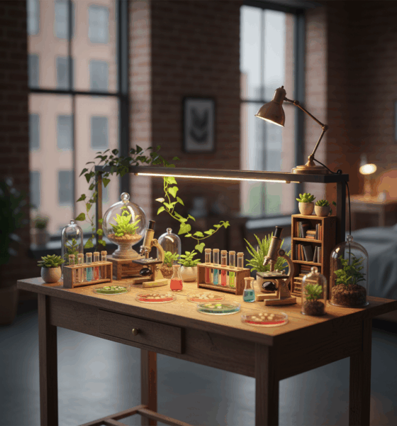 explore groundbreaking scientific research conducted in a compact, miniature lab. discover how innovation thrives in small spaces and witness the incredible potential of tiny laboratories.