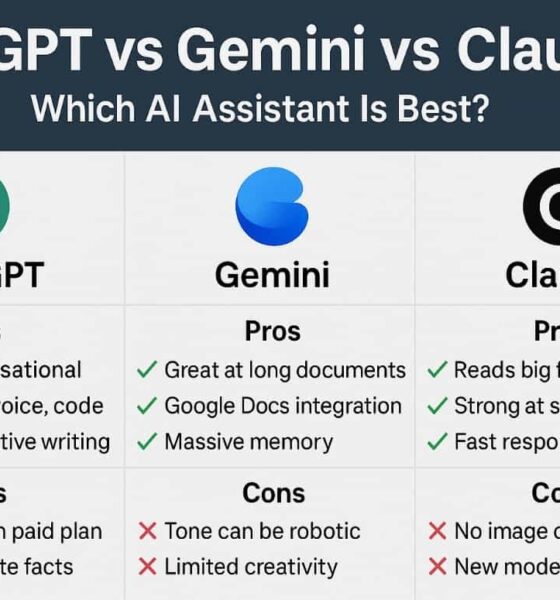 discover the ultimate comparison between gemini and chatgpt, two leading ai assistants of 2025. explore their features, performance, and which one suits your needs best.