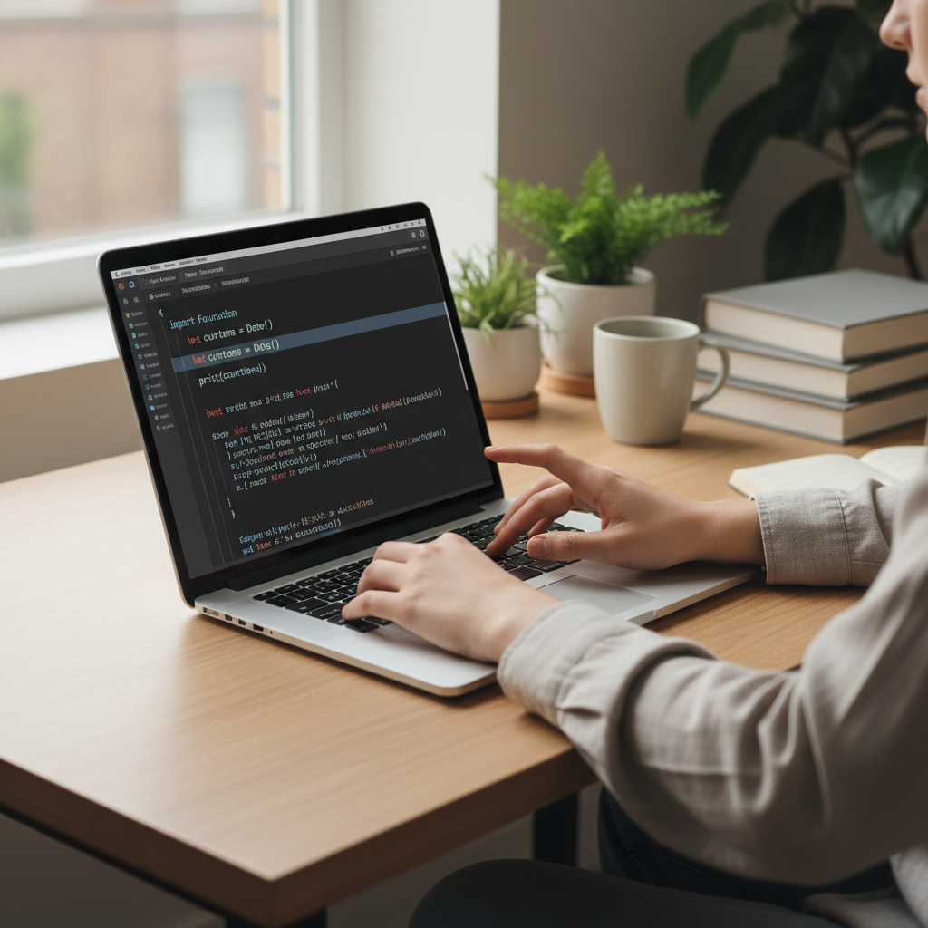 learn how to get the current time in swift with simple and clear examples. master swift programming by working with date and time functions effectively.