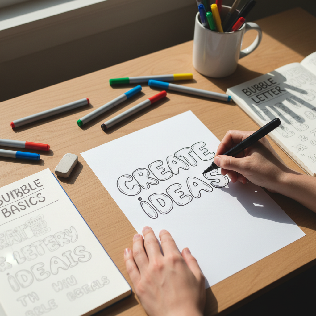 discover creative ideas and step-by-step tutorials for beginners to master i bubble letters. learn how to create fun and stylish bubble lettering with easy techniques.