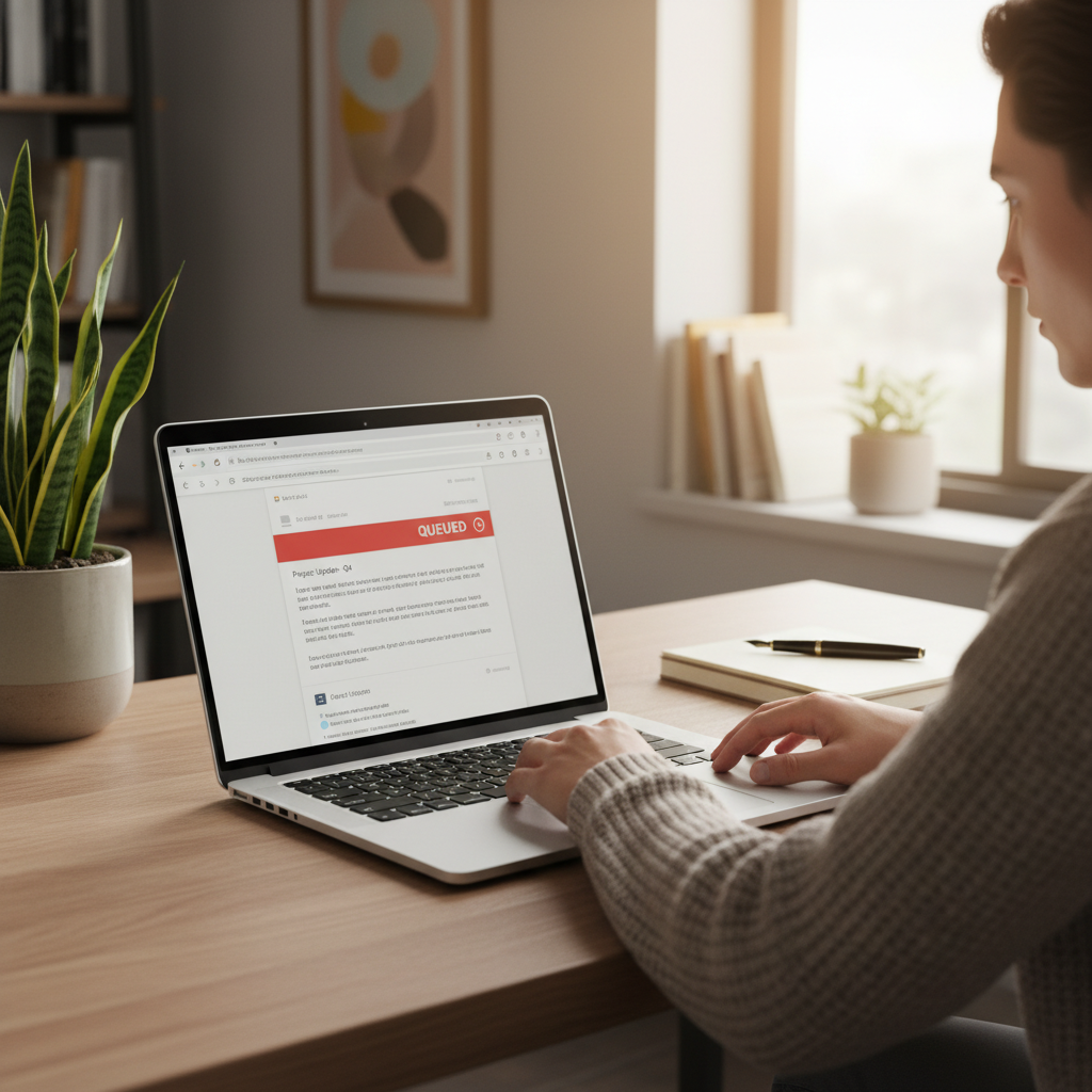 learn what 'queued' means in gmail, why your emails get stuck, and step-by-step solutions to fix the issue quickly and send your messages smoothly.