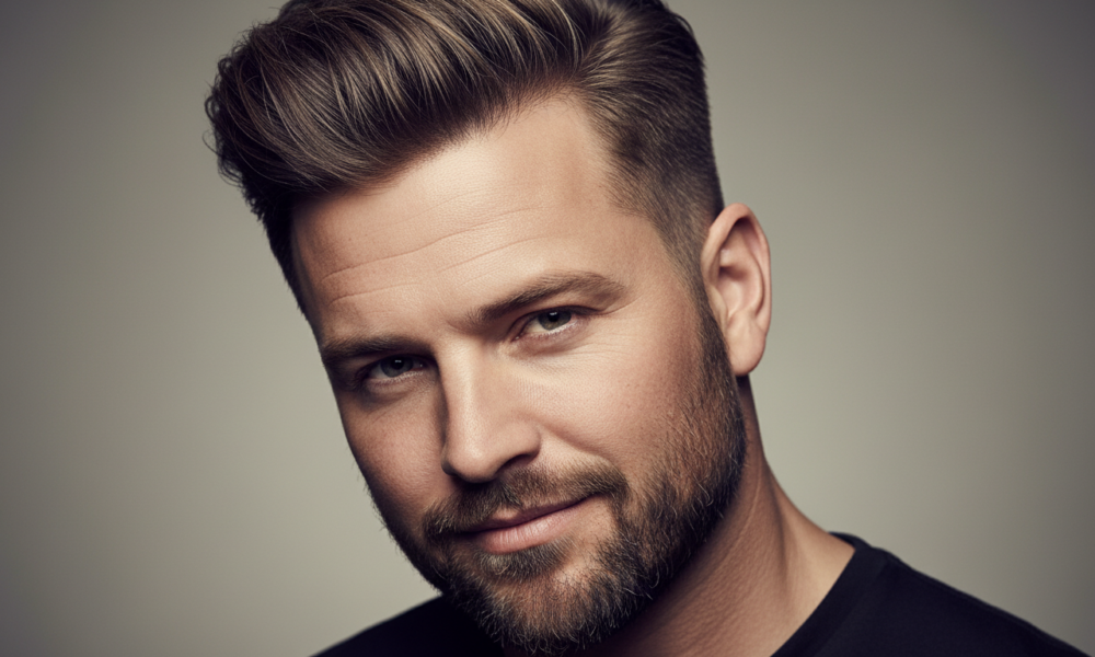 discover the best male hairstyles for round faces with our top trendy looks for 2025. find your perfect style to enhance your features and stay fashionable.