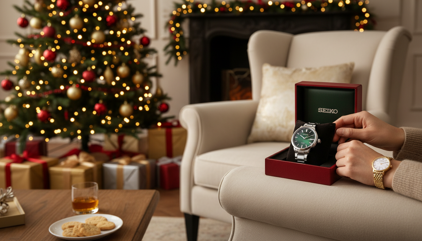 celebrate christmas 2025 with seiko's timeless gifts and festive elegance. discover exquisite watches that combine tradition and style for the perfect holiday present.
