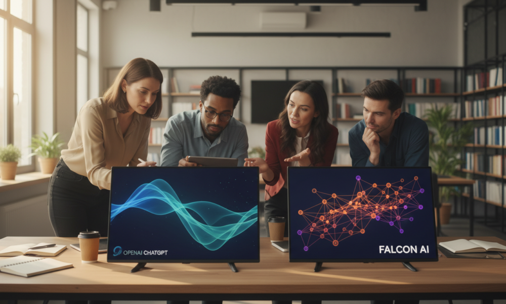 compare openai's chatgpt and falcon to discover the best ai model for 2025, exploring their features, performance, and unique benefits to help you make an informed decision.