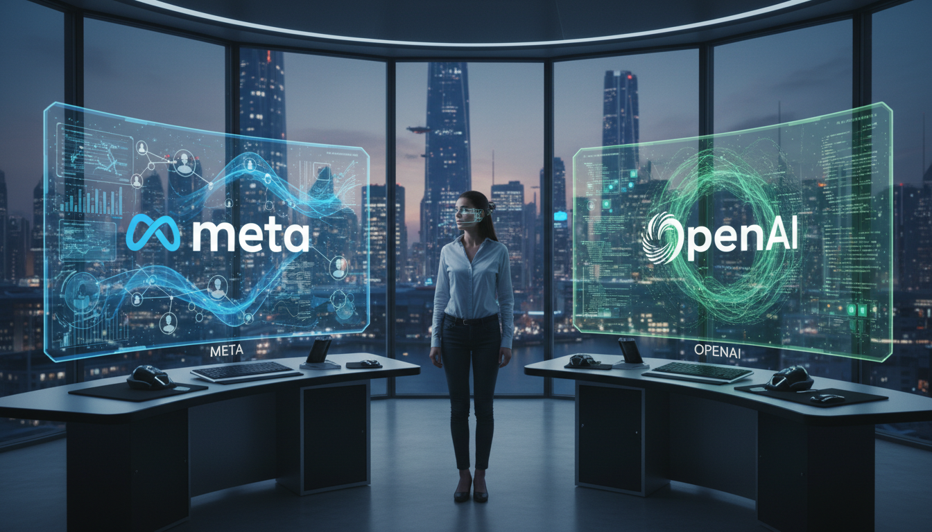 explore the key differences and strengths of openai's chatgpt versus meta's llama 3 as they compete to lead the generative ai landscape in 2025.