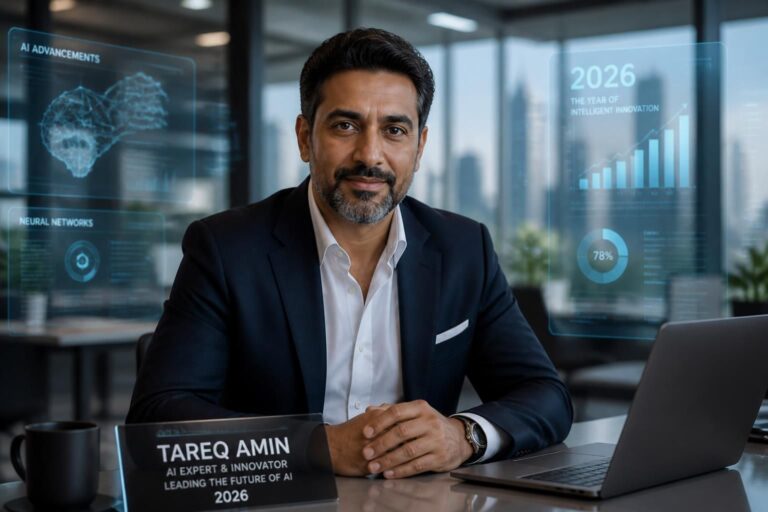 discover why tareq amin is recognized as a top 100 ai leader for 2026, highlighting his innovative contributions and leadership in artificial intelligence.