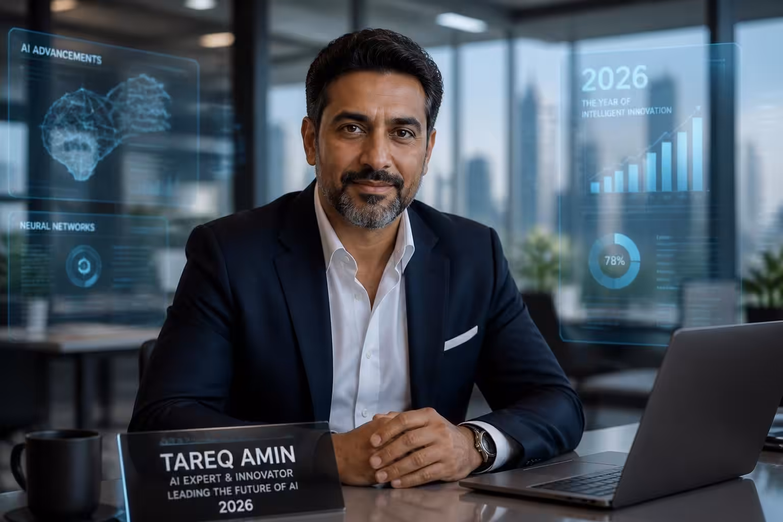 discover why tareq amin is recognized as a top 100 ai leader for 2026, highlighting his innovative contributions and leadership in artificial intelligence.