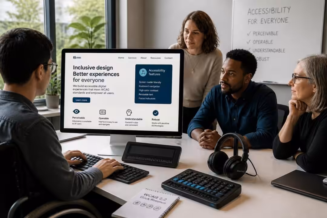 explore our complete guide to wcag accessibility standards to ensure your website meets all accessibility requirements and provides an inclusive experience for all users.
