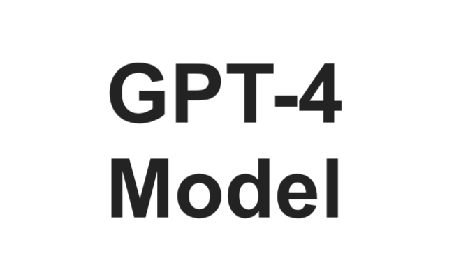 GPT-4 model