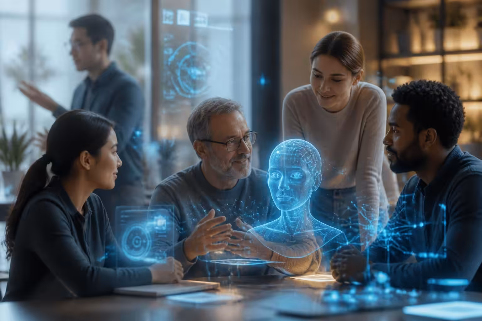 explore humane ai, where advanced computing meets human connection to create technology that understands and supports people.